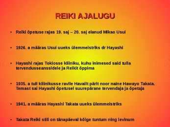 Teadlikus reikist-reikiga tervendamine saare-ja muhumaal #6