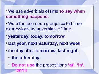 Active tenses #12