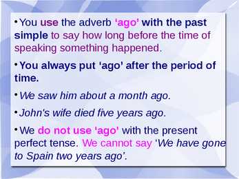 Active tenses #22