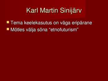 Eesti nüüdiskirjandus #22
