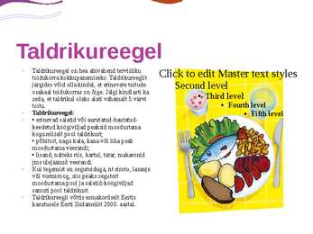 Toitumise tähtsus #11
