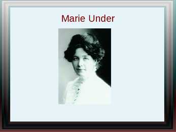 Marie Under-salidiesitlus #5