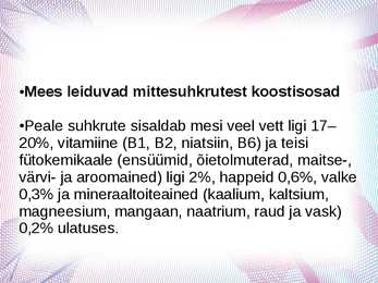 Orgaaniline keemia - Mesi #9