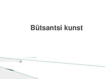 Bütsantsi kunst