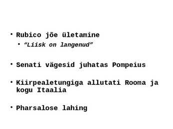 Julius Caesar #4