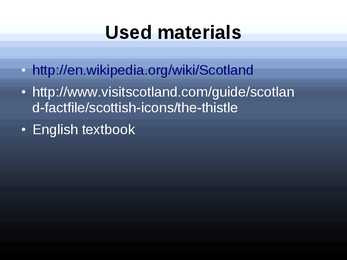 Scotland ettekanne #11