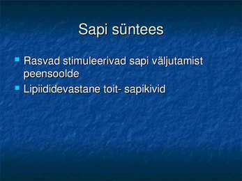 Rasvad inimkehas - powerpoint #10
