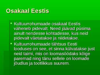 Kultuurrohumaa #10