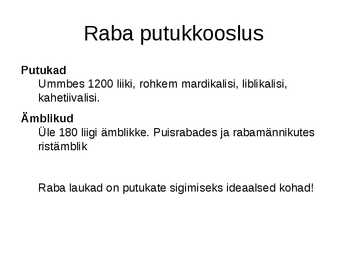 Raba kooslus #13