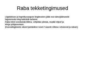 Raba kooslus #17