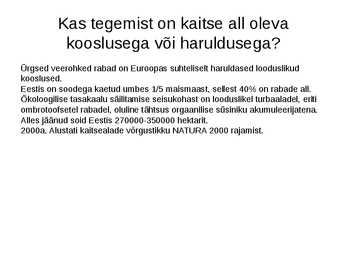 Raba kooslus #20