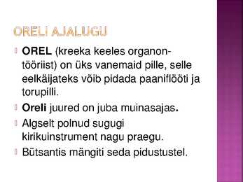 Orel ja akordion #3