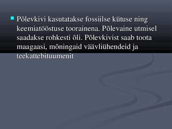 PowerPointi esitlus Eesti kivimite kohta #7