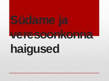 Südame- ja veresoonkonnahaigused