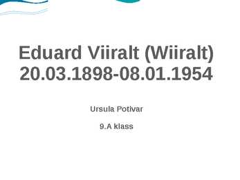 Eduard Viiralt-Wiiralt