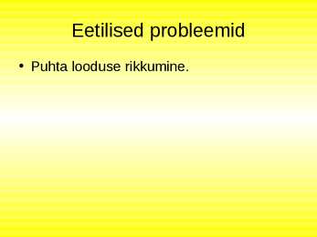 Transgeensed taimed ja eetika #6