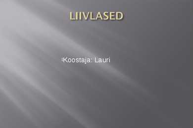 Liivlased