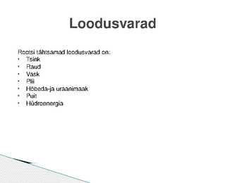 Rootsi referaat #9