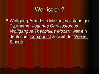 Wolfgang Amadeus Mozart #2
