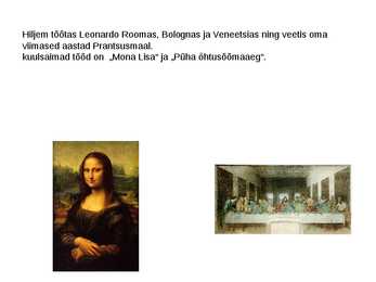 Leonardo da Vinci-slaidid #6