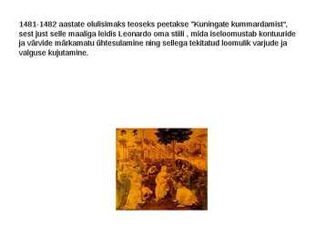 Leonardo da Vinci-slaidid #8