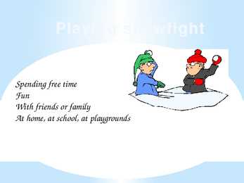 Winter activities #3