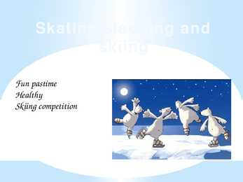 Winter activities #5