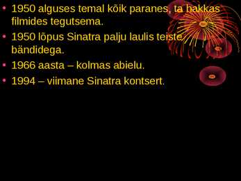 Frank Sinatra elulugu #4
