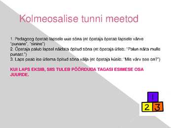 Montessori pedagoogika #7