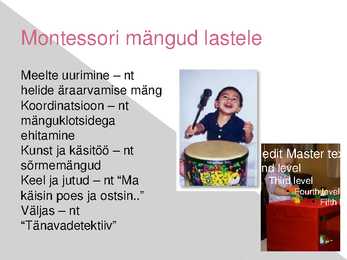 Montessori pedagoogika #8