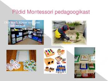 Montessori pedagoogika #9