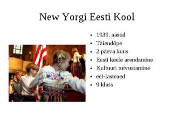 Väliseestlaste koolid #6