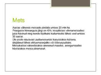 Loodusvarade kasutamine #8