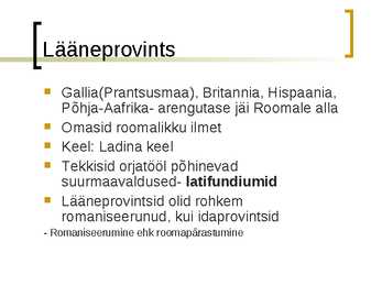 Lääne- ja Ida-Rooma #4