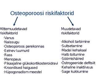 Osteoporoos #3