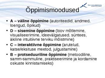 Kvaliteedijuhtimise aluste konspekt #108