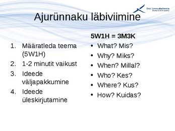 Kvaliteedijuhtimise aluste konspekt #112
