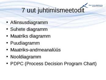 Kvaliteedijuhtimise aluste konspekt #116