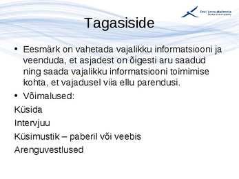 Kvaliteedijuhtimise aluste konspekt #160