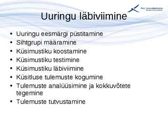 Kvaliteedijuhtimise aluste konspekt #161