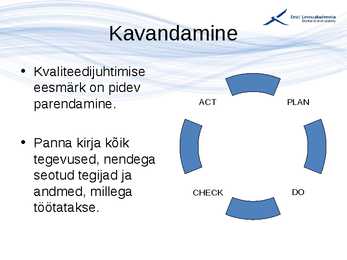 Kvaliteedijuhtimise aluste konspekt #178