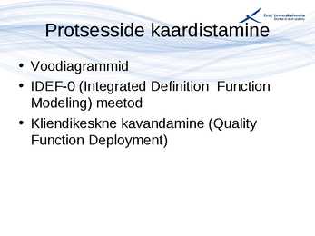Kvaliteedijuhtimise aluste konspekt #179