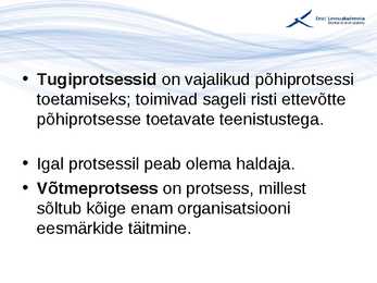 Kvaliteedijuhtimise aluste konspekt #181