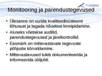 Kvaliteedijuhtimise aluste konspekt #217