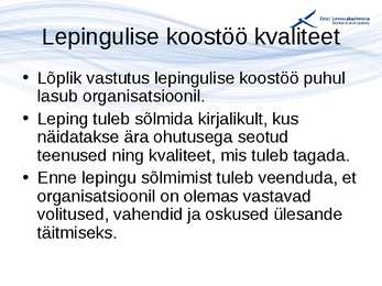 Kvaliteedijuhtimise aluste konspekt #222