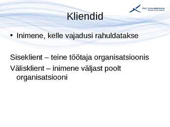 Kvaliteedijuhtimise aluste konspekt #38