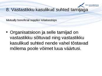 Kvaliteedijuhtimise aluste konspekt #64