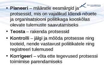 Kvaliteedijuhtimise aluste konspekt #79