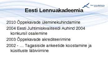 Kvaliteedijuhtimise aluste konspekt #10