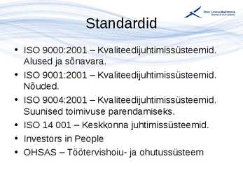 Kvaliteedijuhtimise aluste konspekt #97